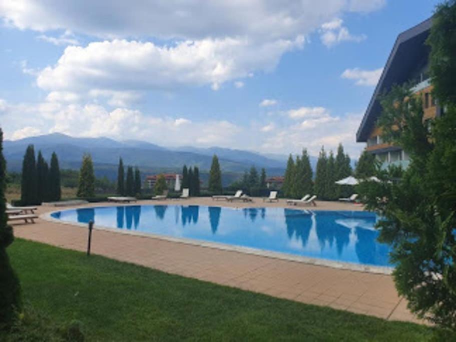 Aspen Heights 4 Bed Studio Bansko Bagian luar foto
